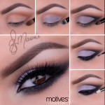 Purple Look by Ely Marino Using Motives Cosmetics